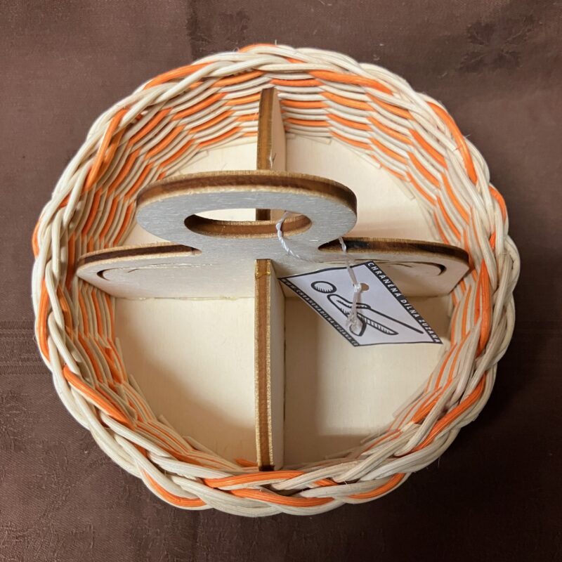 Čajovník přírodní s oranžovým dekorem - Image 2