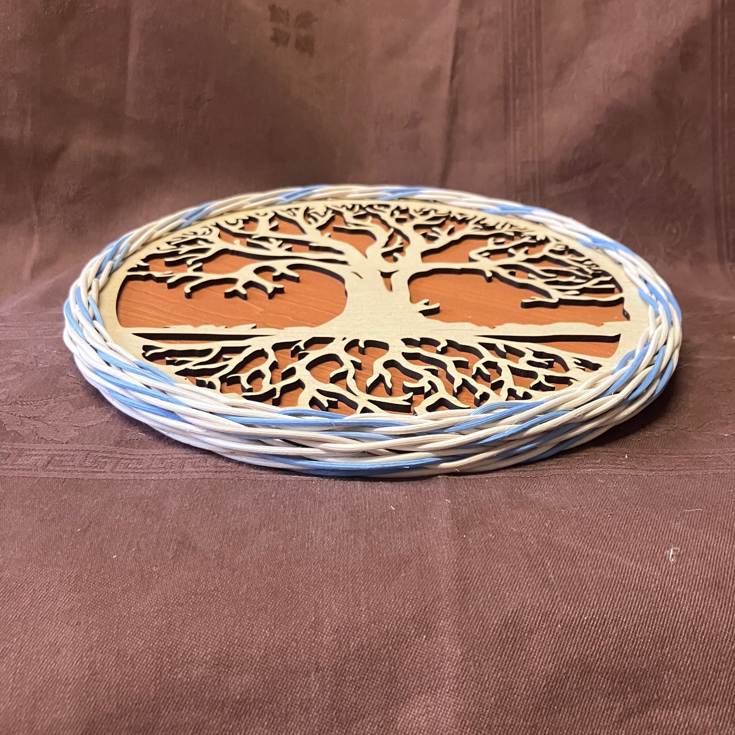 Strom života velký, opletený modrým pedigem - Obrázek 2